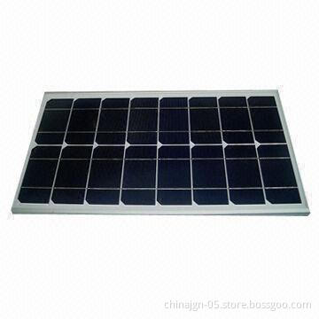 Mono Solar Panel with 20W Power Maximum, with Maximum Operating Voltage of 18V and